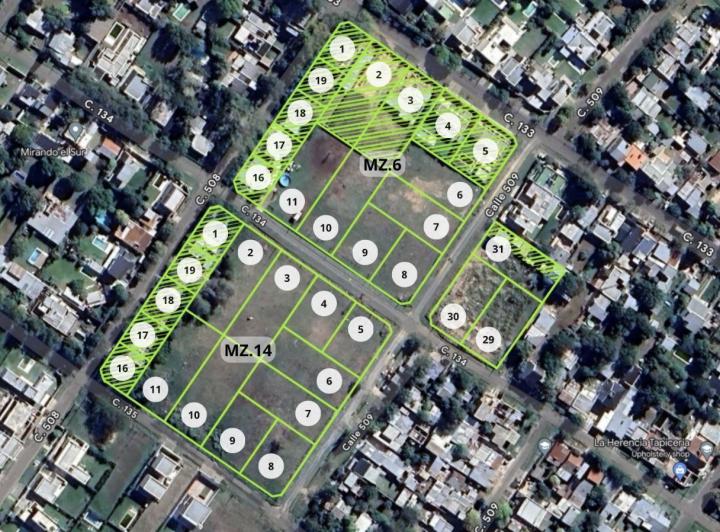 Terreno · 637m²