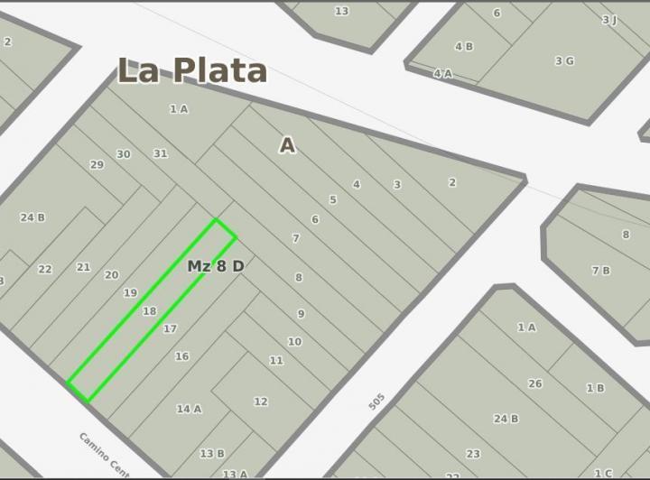 Terreno · 622m²