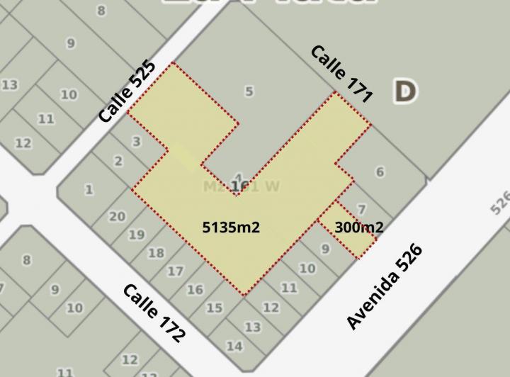Terreno · 5435m²