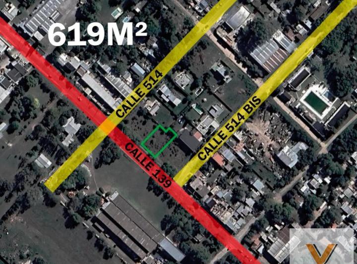 Terreno · 619m²