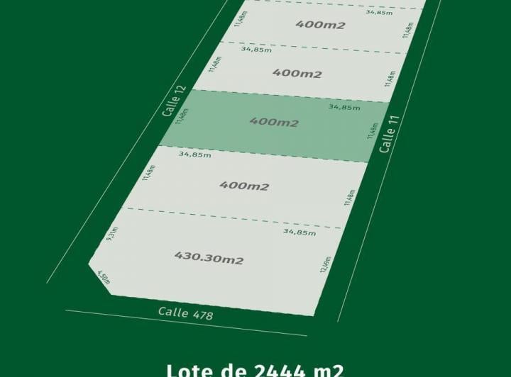 Terreno · 400m²