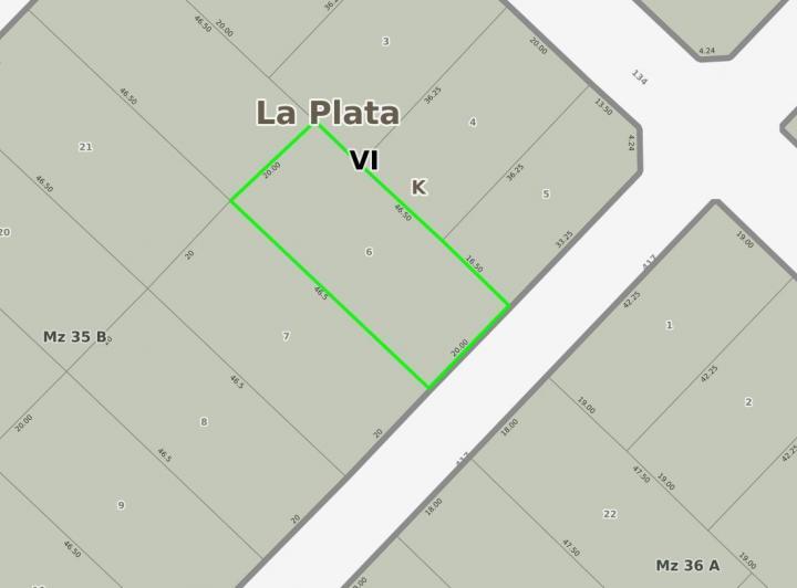 Terreno · 930m²