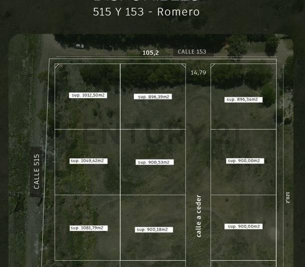 Terreno · 900m²