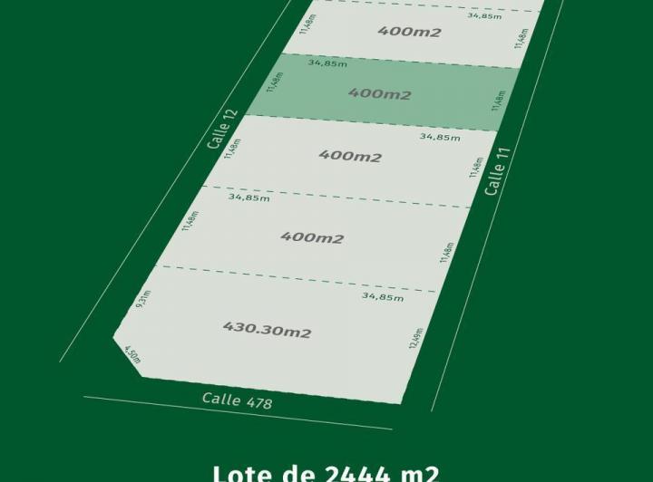 Terreno · 400m²