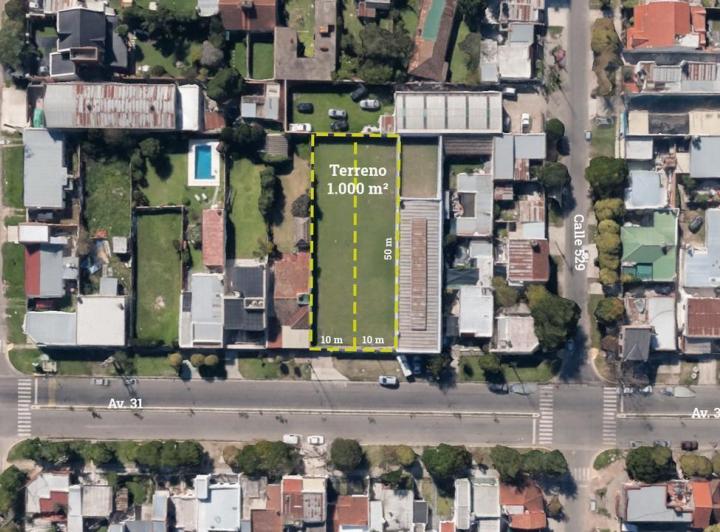 Terreno · 1000m²