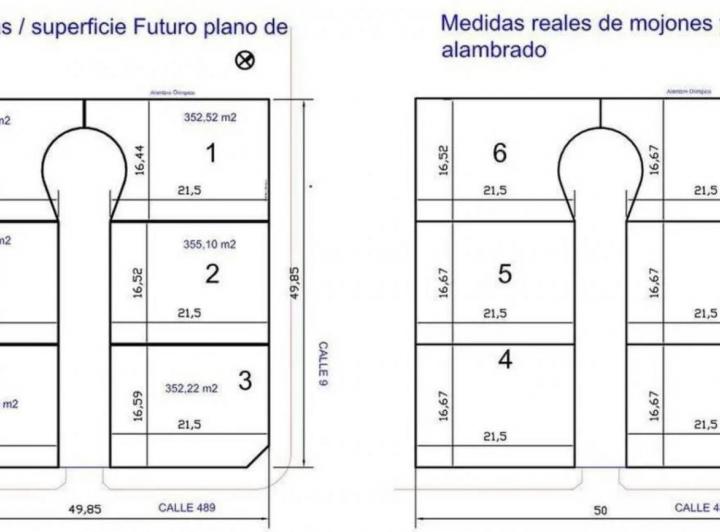 Terreno · 320m²