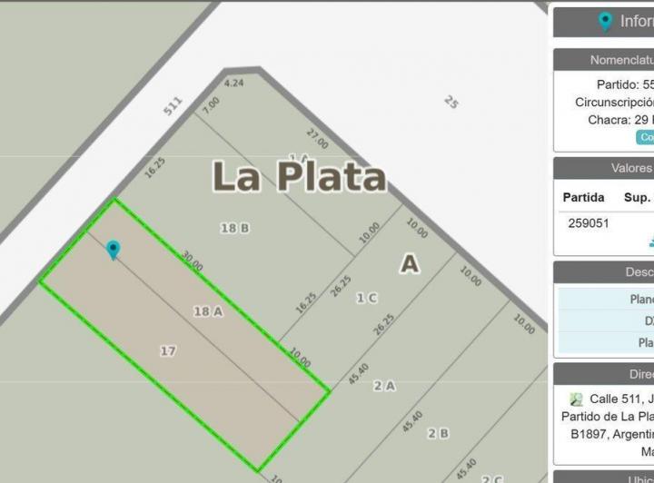 Terreno · 732m²