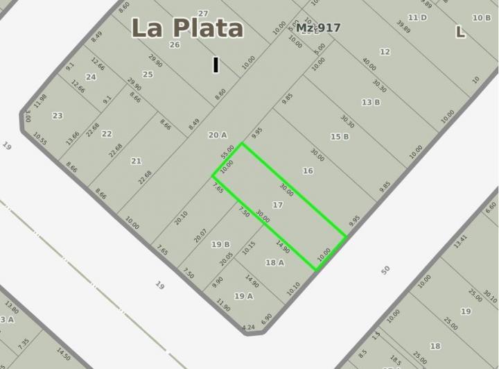 Terreno · 150m² · 3 Ambientes · 1 Cochera