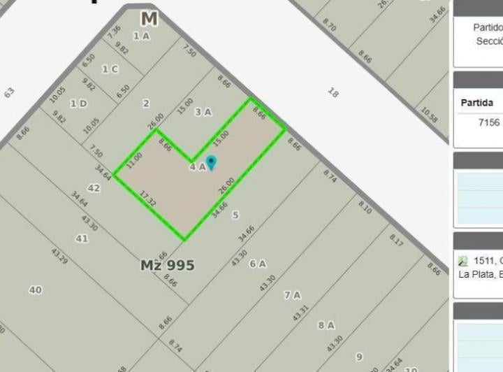 Terreno · 320m²