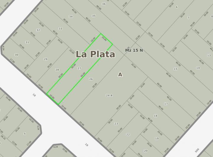 Terreno · 500m²
