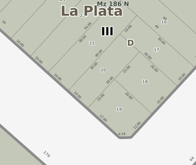 Terreno · 400m²