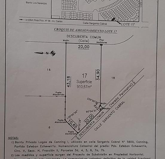Terreno · 910m²