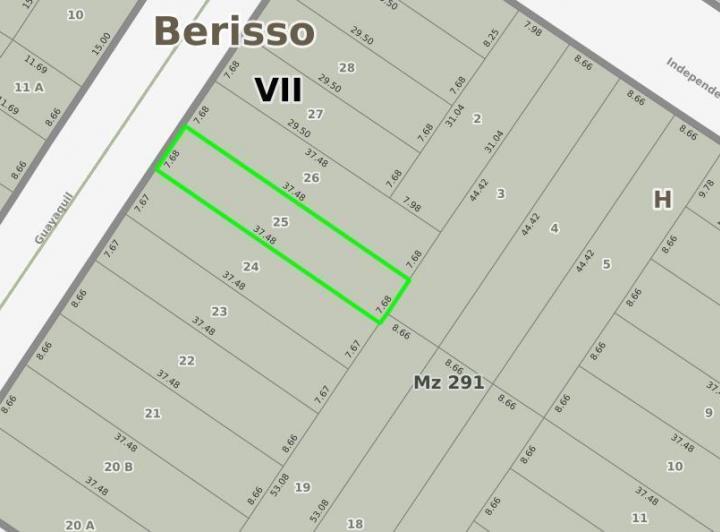 Terreno · 287m²