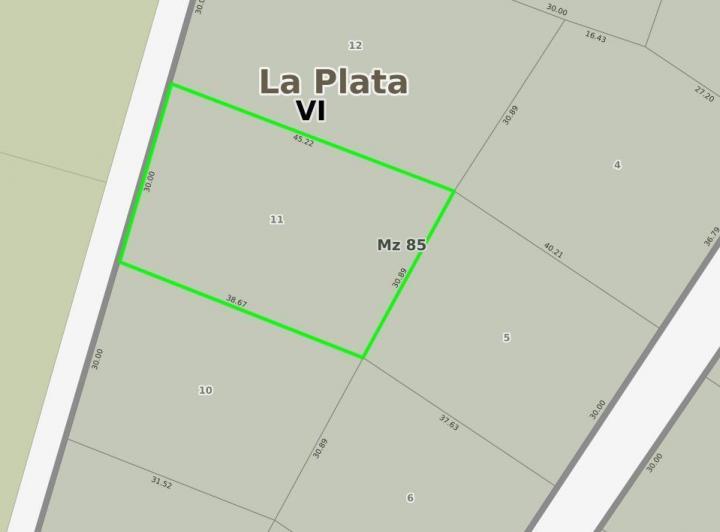 Terreno · 1276m²