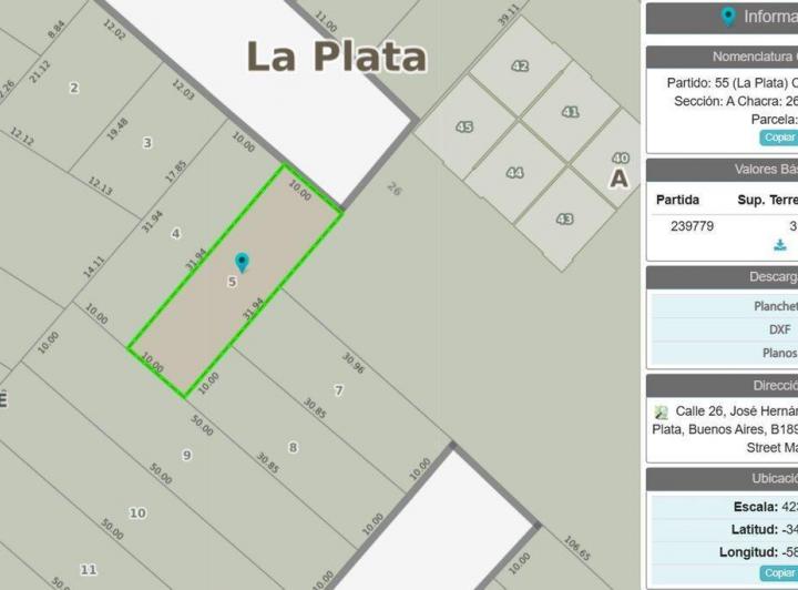Terreno · 319m²