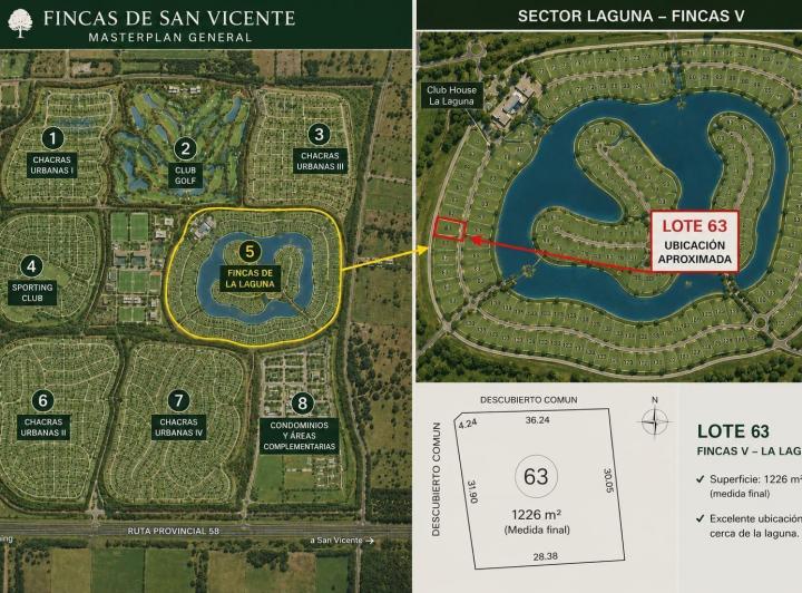 Terreno · 1226m²