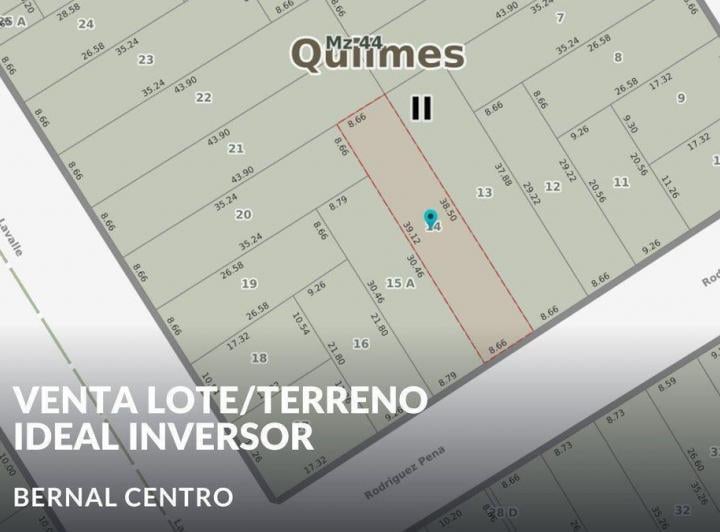 Terreno · 338m²