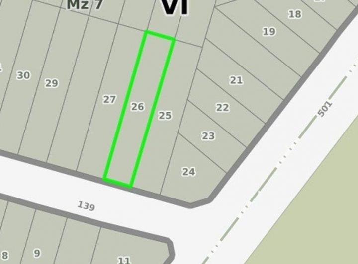 Terreno · 520m²