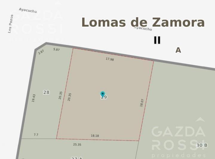 Terreno · 346m² · 3 Ambientes