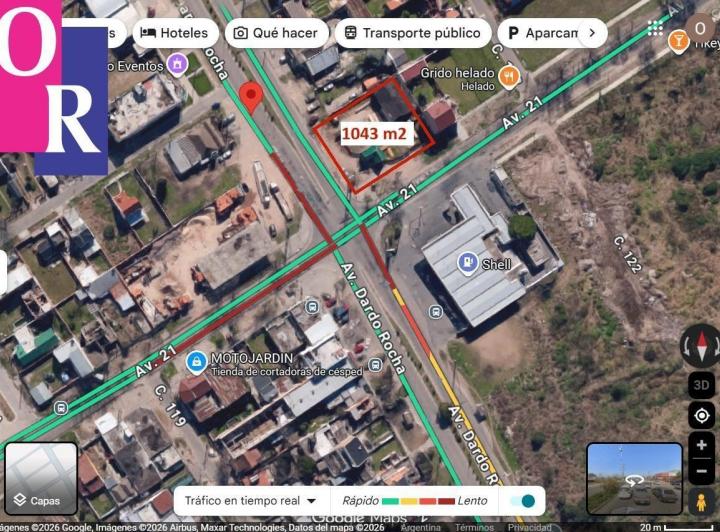 Terreno · 1043m²