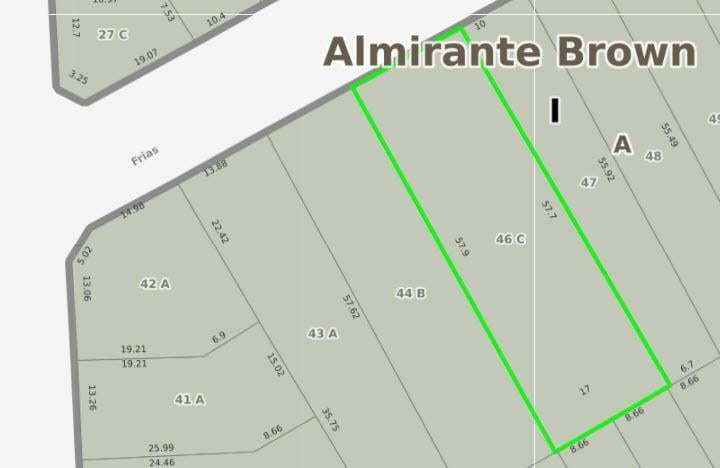 Terreno · 975m²