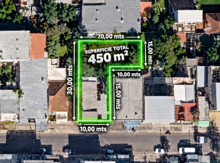 Terreno · 450m² · 4 Ambientes