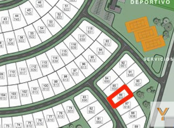 Terreno · 600m²