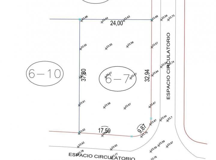 Terreno · 916m²