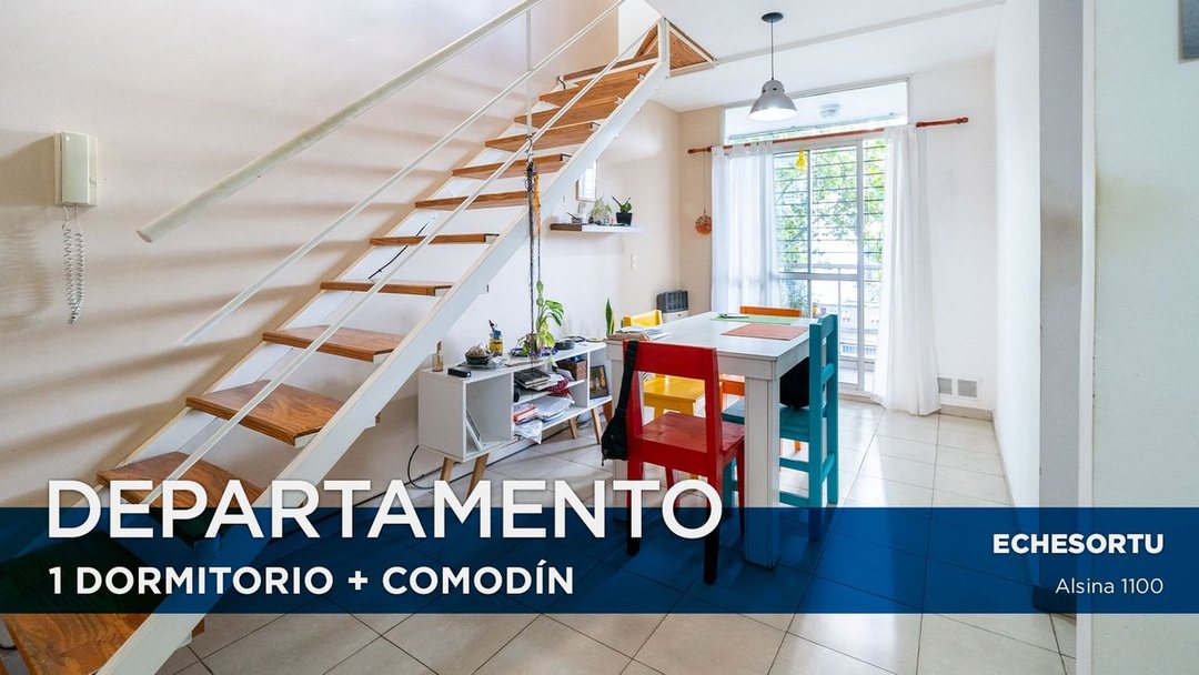 DEPARTAMENTO EN VENTA 1 DORMITORIO ECHESORTU