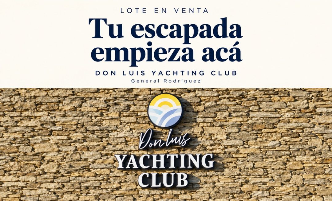 TU ESCAPADA EMPIEZA ACÁ! En Don Luis Yachting Club