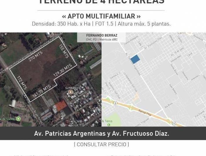 Terreno · 4m²