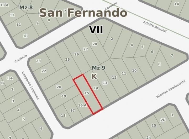 Terreno · 380m²