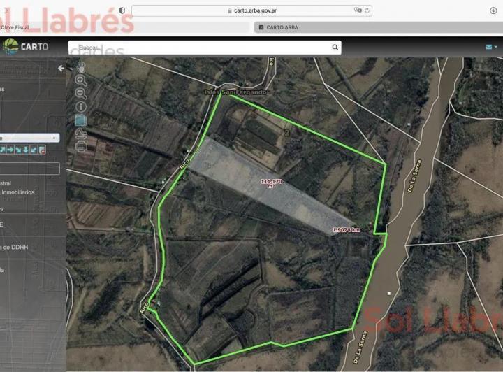 Terreno · 120000m²