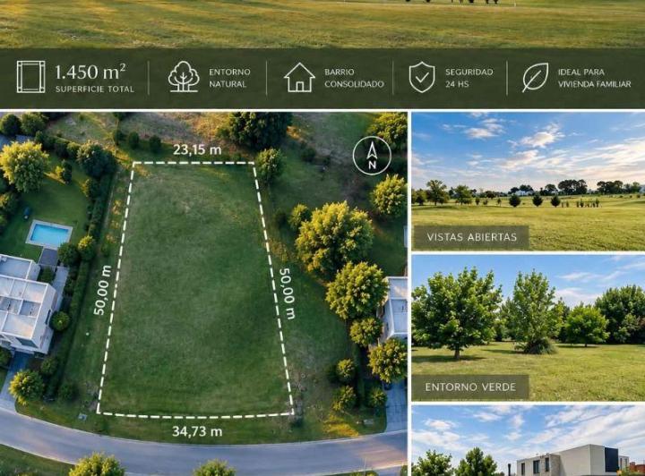Terreno · 1450m²