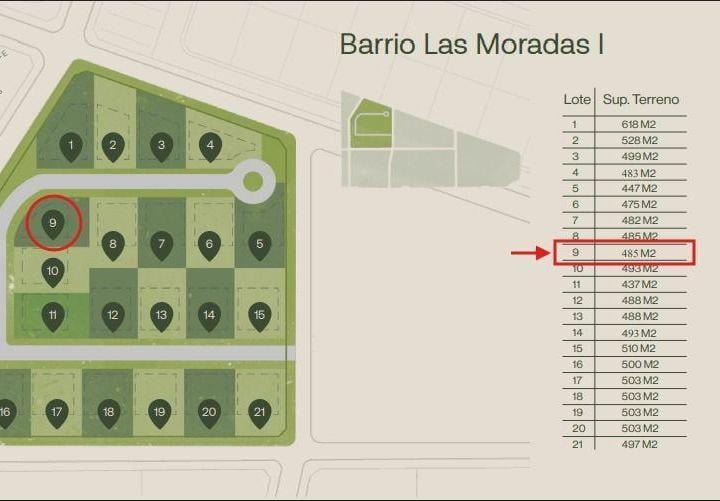 Terreno · 485m²