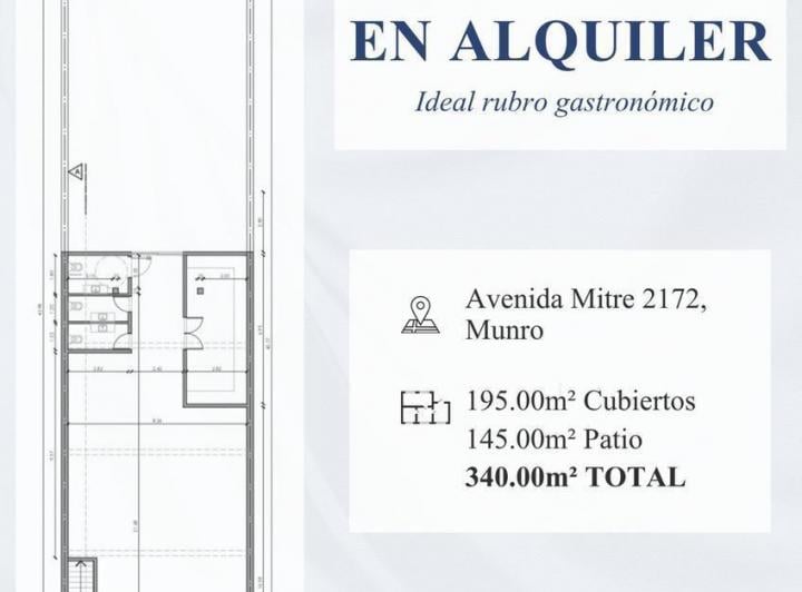 Local comercial · 195m²