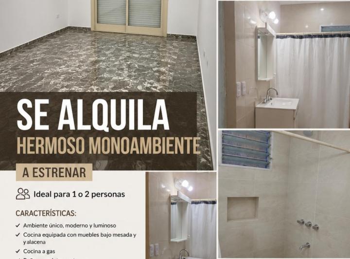 Departamento · 32m² · 1 Ambiente