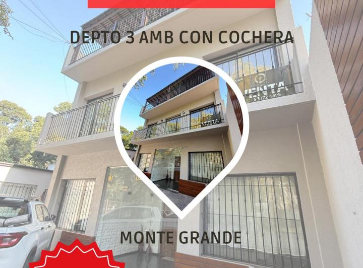 Departamento · 128m² · 3 Ambientes · 1 Cochera