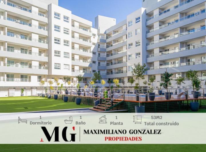 Departamento · 53m² · 2 Ambientes · 1 Cochera