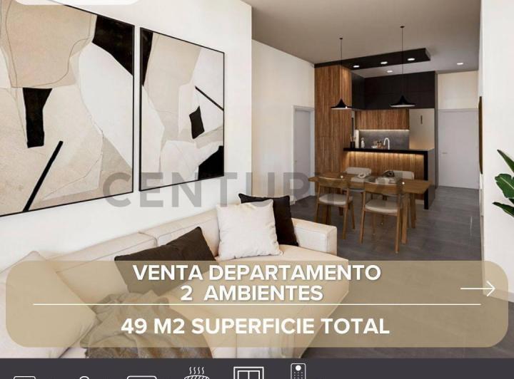 Departamento · 49m² · 2 Ambientes