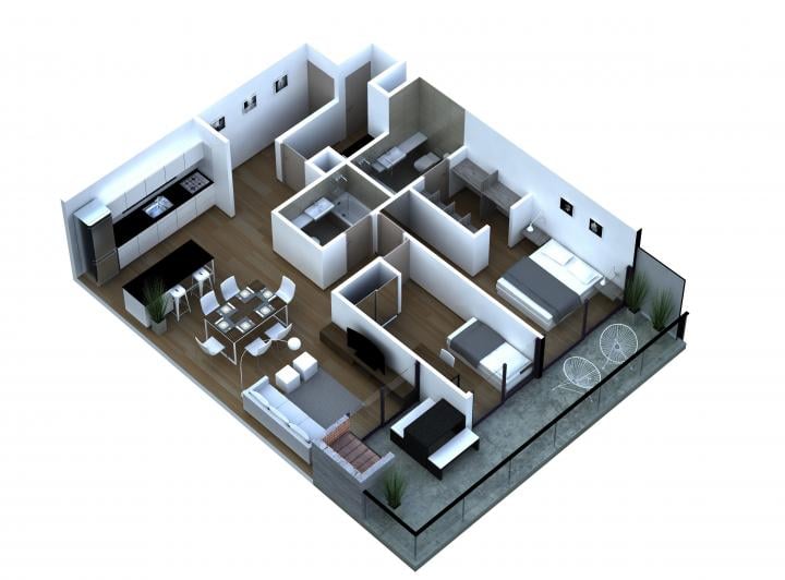 Departamento · 79m² · 3 Ambientes