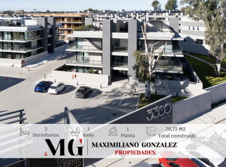 Departamento · 79m² · 3 Ambientes · 1 Cochera