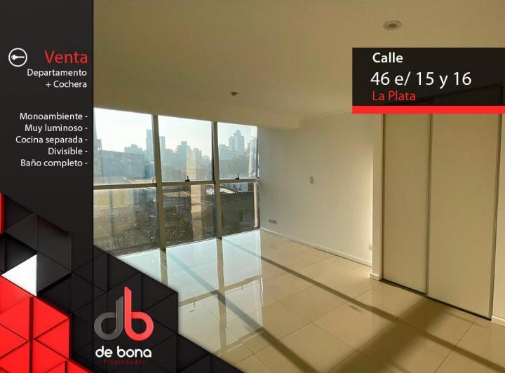 Departamento · 1m² · 1 Ambiente · 1 Cochera