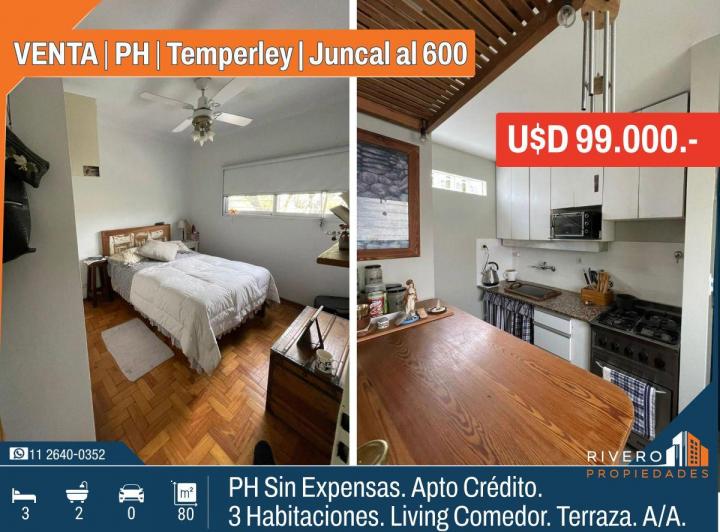 PH · 70m² · 3 Ambientes