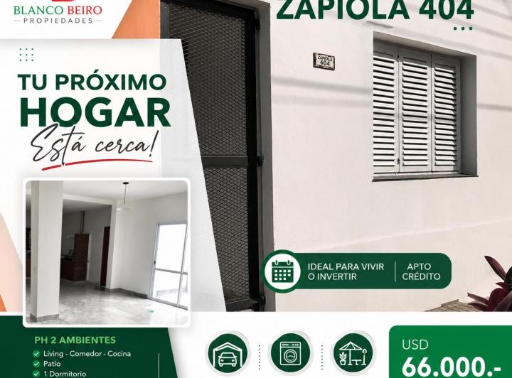 PH · 70m² · 2 Ambientes · 1 Cochera