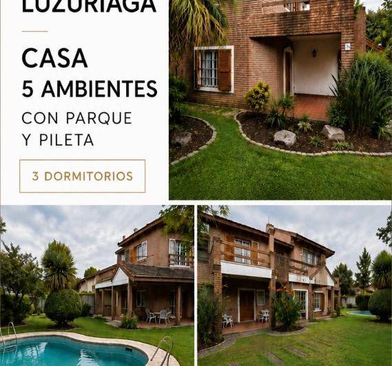 Casa · 200m² · 5 Ambientes · 1 Cochera