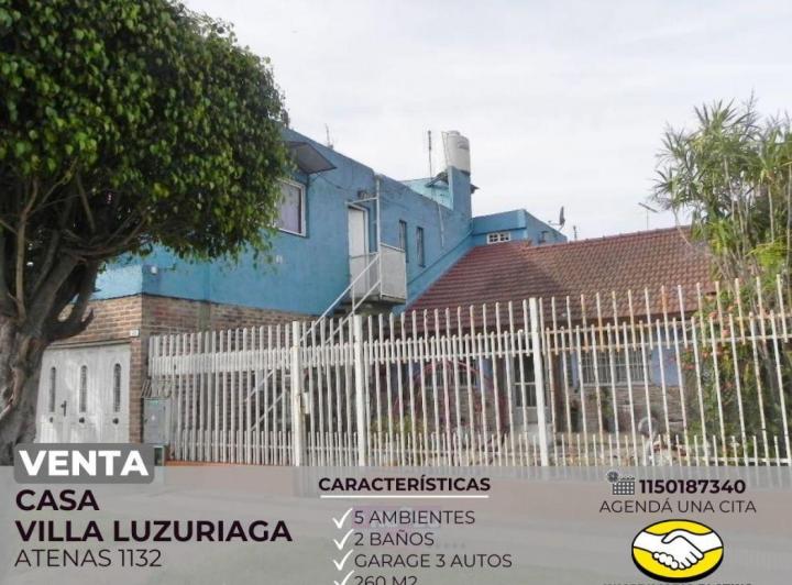 Casa · 260m² · 5 Ambientes · 3 Cocheras