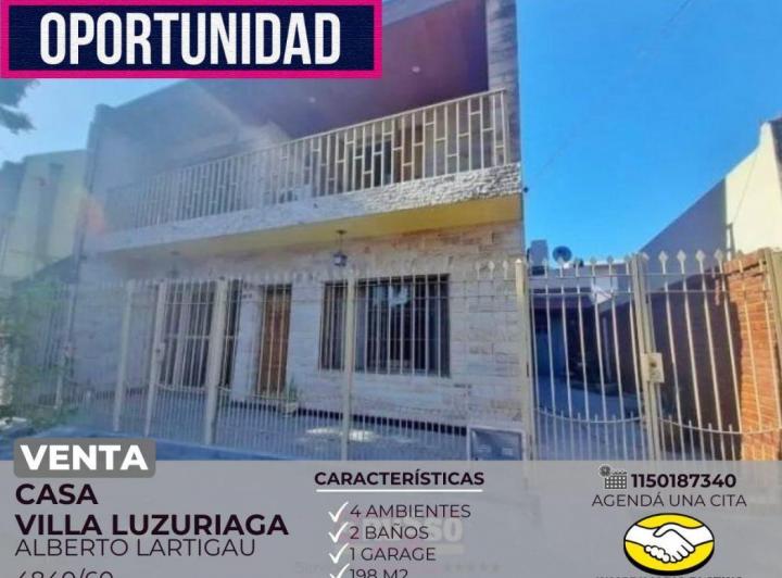 Casa · 198m² · 4 Ambientes · 1 Cochera