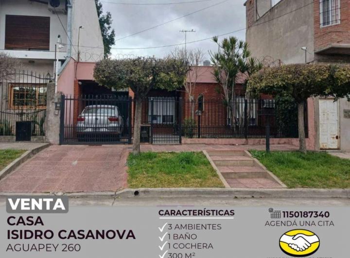 Casa · 220m² · 3 Ambientes · 1 Cochera