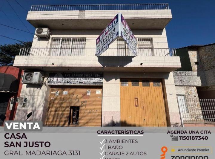 Casa · 264m² · 3 Ambientes · 1 Cochera